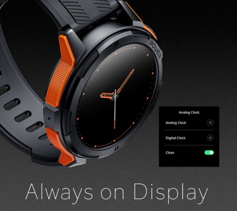 Smartwatch Męski Rubicon RNCF26-1 BLACK Smartwatch Męski Rubicon RNCF26-1 BLACK