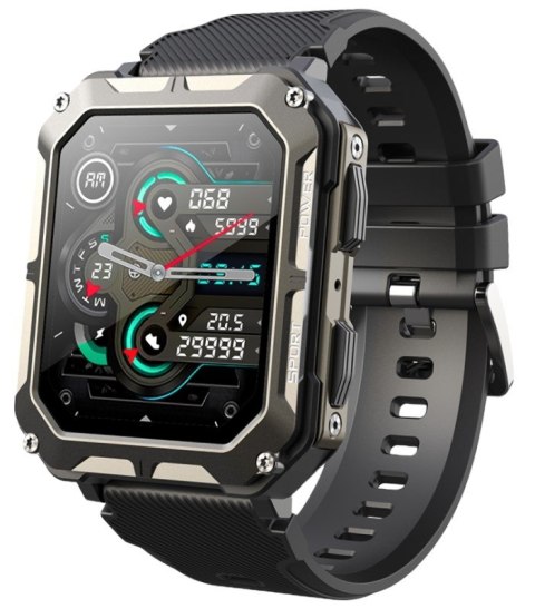 Smartwatch Męski Rubicon RNCF27 BLACK Smartwatch Męski Rubicon RNCF27 BLACK