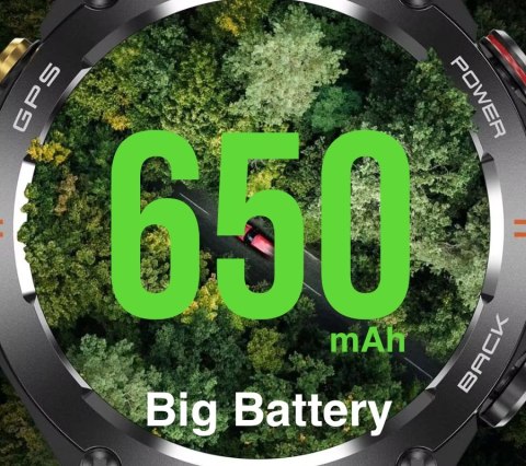 Smartwatch Męski Rubicon RNCF37-1 GPS BLACK Smartwatch Męski Rubicon RNCF37-1 GPS BLACK