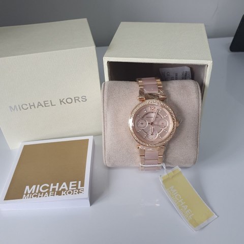 ZEGAREK DAMSKI MICHAEL KORS MK6110 MINI PARKER (zm540c) + BOX ZEGAREK DAMSKI MICHAEL KORS MK6110 MINI PARKER (zm540c) + BOX