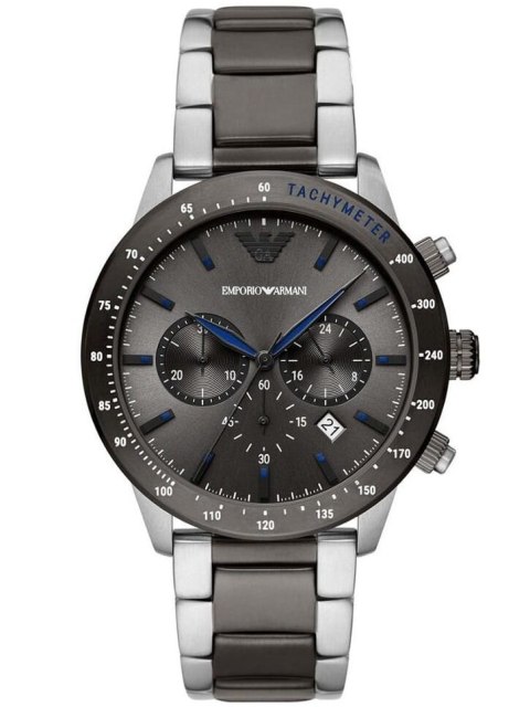 ZEGAREK MĘSKI EMPORIO ARMANI AR11391 - MARIO (zi017e) + BOX ZEGAREK MĘSKI EMPORIO ARMANI AR11391 - MARIO (zi017e) + BOX