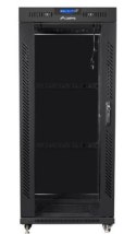 SZAFA INSTALACYJNA RACK STOJĄCA 19" 37U 800X1000 CZARNA DRZWI SZKLANE LCD LANBERG (FLAT PACK) V2 SZAFA INSTALACYJNA RACK STOJĄCA 19" 37U 800X1000 CZARNA DRZWI SZKLANE LCD LANBERG (FLAT PACK) V2