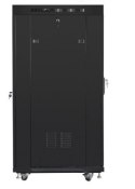 SZAFA INSTALACYJNA RACK STOJĄCA 19" 37U 800X1000 CZARNA DRZWI SZKLANE LCD LANBERG (FLAT PACK) V2 SZAFA INSTALACYJNA RACK STOJĄCA 19" 37U 800X1000 CZARNA DRZWI SZKLANE LCD LANBERG (FLAT PACK) V2