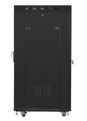 SZAFA INSTALACYJNA RACK STOJĄCA 19" 37U 800X1000 CZARNA DRZWI SZKLANE LCD LANBERG (FLAT PACK) V2 SZAFA INSTALACYJNA RACK STOJĄCA 19" 37U 800X1000 CZARNA DRZWI SZKLANE LCD LANBERG (FLAT PACK) V2