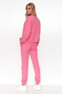 Spodnie Komplet Model M787 Baby Pink - Makadamia - 40/42 Spodnie Komplet Model M787 Baby Pink - Makadamia - 40/42