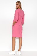 Sukienka Model M779 Baby Pink - Makadamia - 44/46 Sukienka Model M779 Baby Pink - Makadamia - 44/46