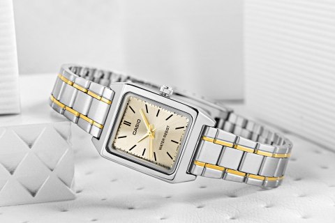 Zegarek Damski CASIO LTP-V007SG-9EUDF + BOX Zegarek Damski CASIO LTP-V007SG-9EUDF + BOX