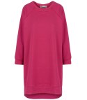 Dresowa sportowa bluza sukienka tunika bawełna ADRIANA (Różowy) Dresowa sportowa bluza sukienka tunika bawełna ADRIANA (Różowy)