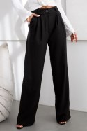 Spodnie Damskie Model Fine T36 Black - IVON - S Spodnie Damskie Model Fine T36 Black - IVON - S