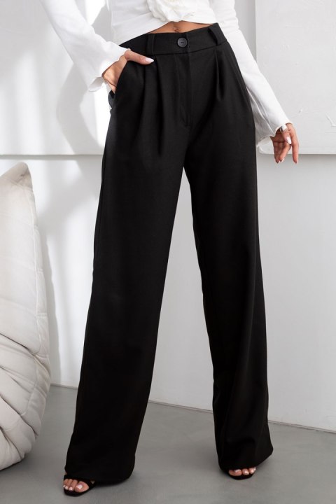 Spodnie Damskie Model Fine T36 Black - IVON - S Spodnie Damskie Model Fine T36 Black - IVON - S