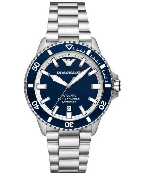 ZEGAREK MĘSKI EMPORIO ARMANI AR60079 Sea Explorer AUTOMATIC (zi110a) + BOX ZEGAREK MĘSKI EMPORIO ARMANI AR60079 Sea Explorer AUTOMATIC (zi110a) + BOX