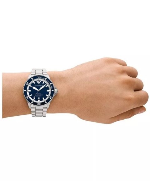 ZEGAREK MĘSKI EMPORIO ARMANI AR60079 Sea Explorer AUTOMATIC (zi110a) + BOX ZEGAREK MĘSKI EMPORIO ARMANI AR60079 Sea Explorer AUTOMATIC (zi110a) + BOX