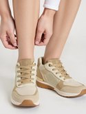 Damskie Sneakersy ASTOR BEIGE - 36 Damskie Sneakersy ASTOR BEIGE - 36
