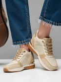 Damskie Sneakersy ASTOR BEIGE - 36 Damskie Sneakersy ASTOR BEIGE - 36