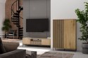 SZAFKA RTV KAMARO 160 DĄB ARTISAN Front ryflowany + Klasyczny SZAFKA RTV KAMARO 160 DĄB ARTISAN Front ryflowany + Klasyczny