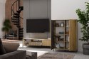 SZAFKA RTV KAMARO 160 DĄB ARTISAN Front ryflowany + Klasyczny SZAFKA RTV KAMARO 160 DĄB ARTISAN Front ryflowany + Klasyczny