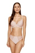 Biustonosz push up Biustonosz Usztywniany Model Femme B5 Beige - Gorteks - 75D