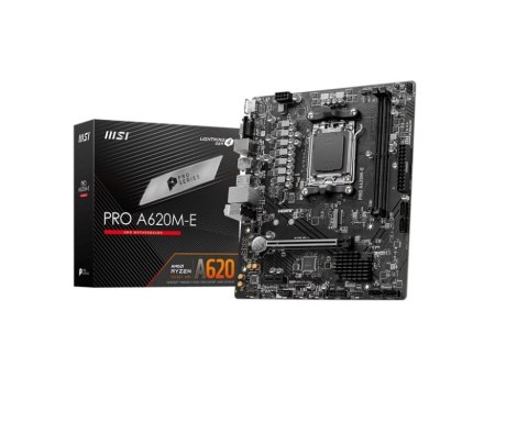 Płyta główna MSI PRO A620M-E (Socket AM5 /micro ATX) Płyta główna MSI PRO A620M-E (Socket AM5 /micro ATX)