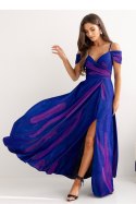 Sukienka Model Walentina Lux 001117. Chaber/Amarant - With You - 36