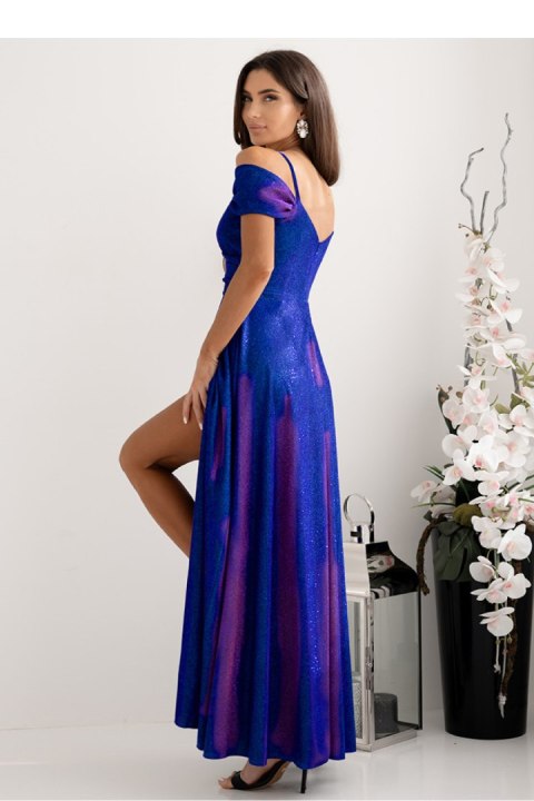 Sukienka Model Walentina Lux 001117. Chaber/Amarant - With You - 36 Sukienka Model Walentina Lux 001117. Chaber/Amarant - With You - 36
