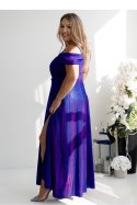 Sukienka Model Walentina Lux 001117. Chaber/Amarant - With You - 50 Sukienka Model Walentina Lux 001117. Chaber/Amarant - With You - 50