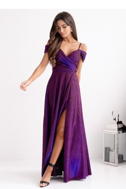 Sukienka Model Walentina Lux 001117. Multi Violet/Navy - With You - 38