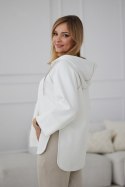 Bluza Damska Model M412/4 Ecru - La Aurora - 48 Bluza Damska Model M412/4 Ecru - La Aurora - 48
