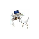 Computertisch, Büro mit Regal 80 x 40 cm STL04B