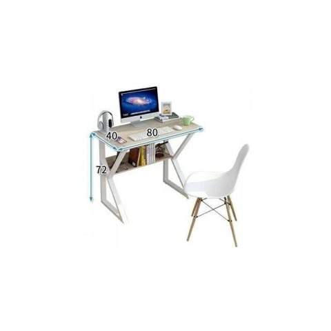 Computertisch, Büro mit Regal 80 x 40 cm STL04B Computertisch, Büro mit Regal 80 x 40 cm STL04B