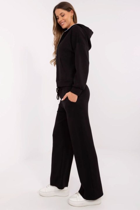 Spodnie Komplet Model MI-KMPL-K6112.68 Black - Italy Moda - uniwersalny Spodnie Komplet Model MI-KMPL-K6112.68 Black - Italy Moda - uniwersalny