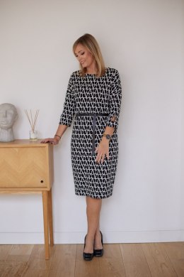 Sukienka Model VV M376L Black/Ecru - La Aurora - 36