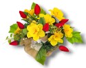 WIELKANOCNY STROIK NA POMNIK KWIATY NA GRÓB TULIPANY ŻONKILE BARANEK WIELKANOCNY STROIK NA POMNIK KWIATY NA GRÓB TULIPANY ŻONKILE BARANEK