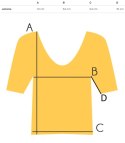 Bluzka koszulka t-shirt z dekoltem w serek i rękawem 1/2 MIRABEL (Różowy)