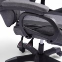 Fotel gamingowy obrotowy LevelUp z podnóżkiem i poduszką masującą KO29SZ Fotel gamingowy obrotowy LevelUp z podnóżkiem i poduszką masującą KO29SZ
