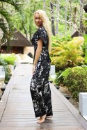 Piżama Komplet Model Alicudi satyna Glamour - Kalimo - s