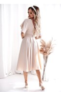 Sukienka Model Luna 000103. Beige - With You - 40 Sukienka Model Luna 000103. Beige - With You - 40