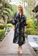 Szlafrok Model Sicily satyna Glamour - Kalimo - XXL