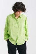 Bluzka oversize fason nietoperz B158 Limonka - Nife - 36/38 Bluzka oversize fason nietoperz B158 Limonka - Nife - 36/38