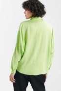 Bluzka oversize fason nietoperz B158 Limonka - Nife - 36/38 Bluzka oversize fason nietoperz B158 Limonka - Nife - 36/38