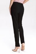 Czarne klasyczne spodnie damskie SD39 Black - Nife - 36 Czarne klasyczne spodnie damskie SD39 Black - Nife - 36