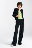 Żakiet typu chanel lniany Z54 Black - Nife - 42 Żakiet typu chanel lniany Z54 Black - Nife - 42
