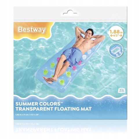 Bestway materac do pływania 177cm 43040 N Bestway materac do pływania 177cm 43040 N