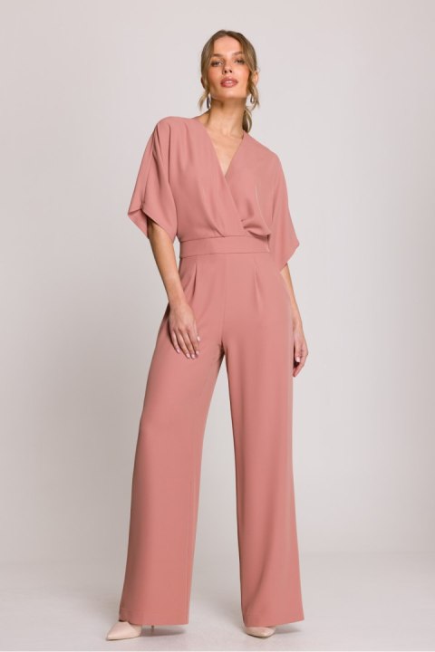 Kombinezon Model S395 Różany - Stylove - XXL Kombinezon Model S395 Różany - Stylove - XXL