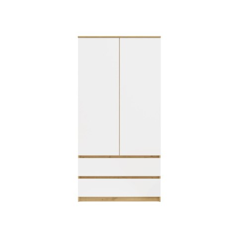 Szafa Malwa SS-90 DĄB ARTISAN BIAŁY Szafa Malwa SS-90 DĄB ARTISAN BIAŁY