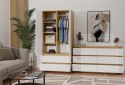 Szafa Malwa SS-90 DĄB ARTISAN BIAŁY Szafa Malwa SS-90 DĄB ARTISAN BIAŁY