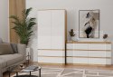 Szafa Malwa SS-90 DĄB ARTISAN BIAŁY Szafa Malwa SS-90 DĄB ARTISAN BIAŁY