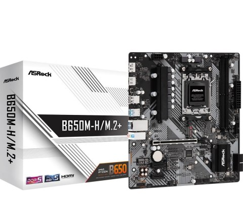 Płyta główna ASROCK B650M-H/M.2+ (Socket AM5 /micro ATX) Płyta główna ASROCK B650M-H/M.2+ (Socket AM5 /micro ATX)
