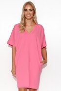 Sukienka Model M778 Baby Pink - Makadamia - 40/42 Sukienka Model M778 Baby Pink - Makadamia - 40/42