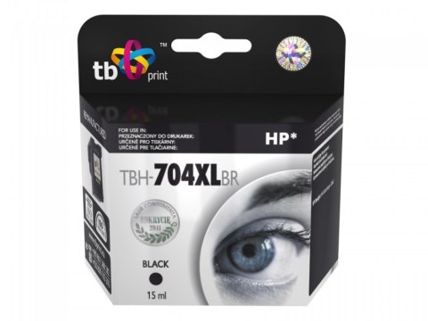 Wkład TB PRINT TBH-704XLBR Zamiennik HP CN692AE TBH-704XLBR Wkład TB PRINT TBH-704XLBR Zamiennik HP CN692AE TBH-704XLBR