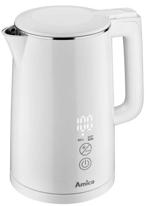 Czajnik AMICA KF 6011 1194141 (1.5L /2200W /Biały ) Czajnik AMICA KF 6011 1194141 (1.5L /2200W /Biały )